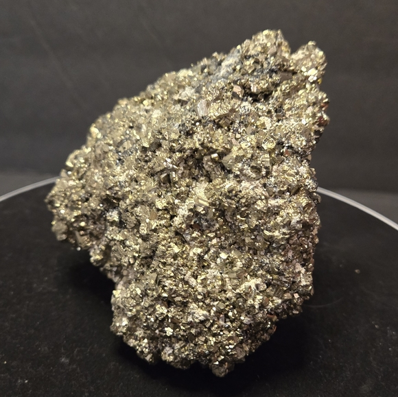 Raw Pyrite Cluster 3.75" Peru Pyrite Crystal Cubes In Matrix 512.5g SEE VIDEO - Picture 12 of 17